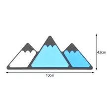 Emblema Parrilla Tricolor Montañas Para Toyota Tacoma Hilux