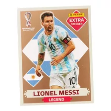 Lionel Messi - Figurinha Extra Bronze - Copa Do Mundo 2022