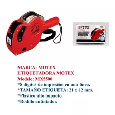 Etiquetadora Motex 5500 Incluye Envio