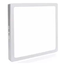 Painel Backlight Recuado Quadrado Sobrepor 24w 3k Br Novo