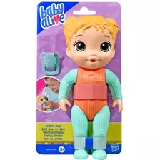 Muñeca Baby Alive Sueño Y Abrazos Cabello Rubio 24 Cm 3+