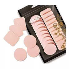 Kooba 20 Piezas Polvo De Maquillaje Spongs Latex Desechable