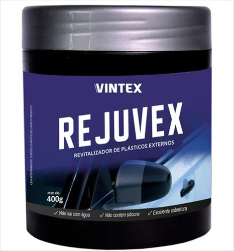 Rejuvex Revitalizador De Plásticos 400g Vintex By Vonixx