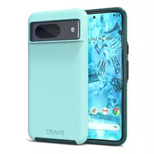 Funda Google Pixel 8 Protección Dual Resistente Aqua