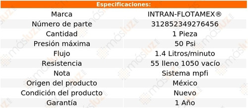 Mdulo Bomba Combustible 1.4 L/min Lhs V6 3.5l 96/97 Foto 2