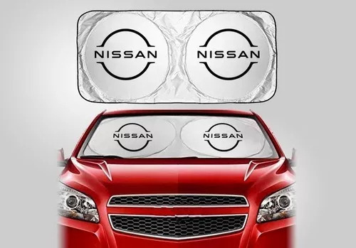 Sunshade Parasol De Auto Nissan Sunny Con Logo T1 Foto 6