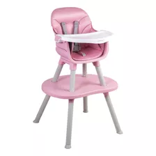 Silla Comer Baby Desk 3&1 Rosa