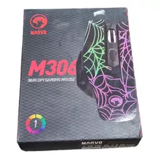 Mouse Gaming Marvo M306 7 Colores Inalambrico 