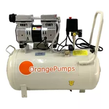 Compresor De Aire Eléctrico Portátil Orange Pumps Sgw750-50l Monofásico 50l 1hp 127v 60hz Blanco