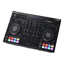 Controlador Dj Roland Dj-707m Negro De 4 Canales