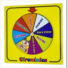 Jogo Educativo Divertido Giromímica Tabuleiro Mimica Maninho