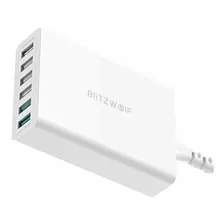 Carregador Blitzwolf Qc3.0 Bw-s15 6 Saídas Total 60w 