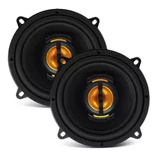 Par Alto Falantes 5 Polegadas Jb Flex 110w Rms Automotivo Cor Preto E Laranja