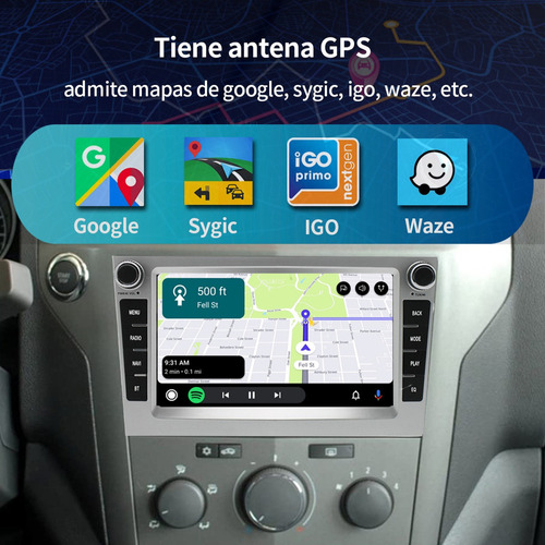 Radio Android Para Opel Astra J 2 Gb+32 Gb Carplay Foto 5