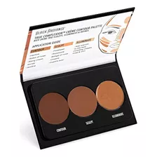 Black Radiance - Paleta De Contorno De Crema Con Complexión 