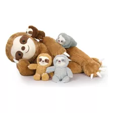 Juego De Animales De Peluche De Perezosos Maogolan, Juguete