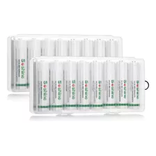 Batería Aa Recargable 16pack 1.2v 2000mah Lowself Disc...