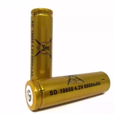 Bateria Recargable 18650 4.2 V 8800 Mah Li-ion Pila Lampara