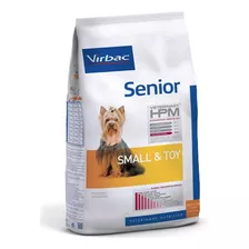 Alimento Virbac Senior Small & Toy Para Perro De Raza Pequeña En Bolsa De 3kg