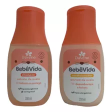Kit Shampoo E Condicionador Infantil Davene Bebê Vida 