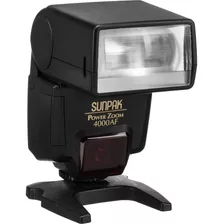 Sunpak Pz-4000af Ttl Flash For Nikon Cameras (black)