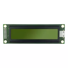 Display Lcd Winstar Wh-2002a-yyh-jt- 20x2 - Com Back Verde