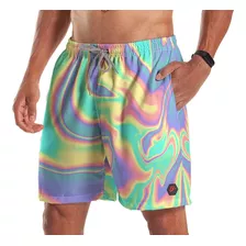 Short Bermuda Holográfico Metal