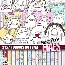 Pack Digital Bento Flork Meme Dia Das Mães 215 Imagens Fundo