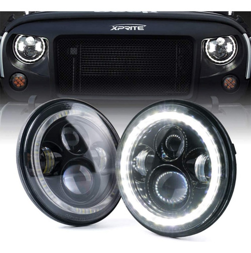 ptico Tunning Led Compatible Con Jeep Wrangler 08-19 El Par Foto 2