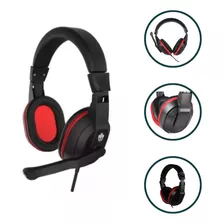 Fone De Ouvido Headset Evolut Eg308 Starter Preto Com Fio 