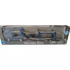 New Ray Mercedes Benz Actros Long Hauler Caminhão 1:43 Azul