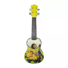 Ukelele Soprano Amarillo Hoffmann Ku-9 Minions Funda Envios