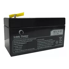 Bateria De Gel 12v 1.3a, Safety Energy, Plomo, Recargable