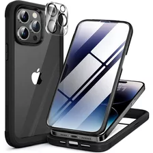 Protector iPhone 14 Pro Max + Vidrio Temp + Protec Camaras