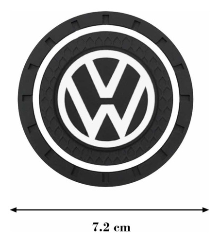 Posa Vasos Insignia Volkswagen Foto 3