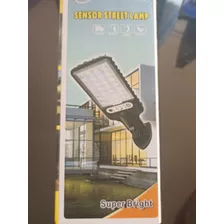 Lámpara Solar Para Exterior Led Sensor De Movimiento Control