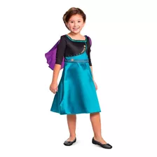 Disfraz Reina Anna Frozen - Talla S/p (4-6x)