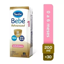 Sancor Bebe 1 Advanced 0 A 6 Meses 200ml Pack X 30 Unidades