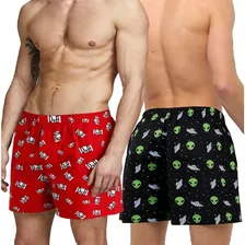 Kit 10 Cuecas Samba Canção Short Dormir Masculino Adulto