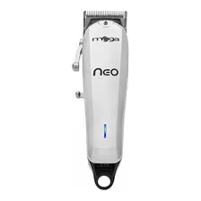 Máquina De Cortar Cabelo Mega Neo Cordless Usb Prata