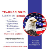 Traducciones Legales Oficial Certificadas Intérprete Inglés