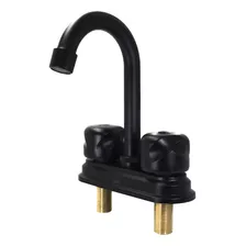 Mezcladora Gw Lavabo Negro Mate