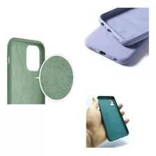 Estuche Funda En Silicona Con Acabado Durazno Para iPhone 