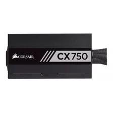 Fuente De Poder Para Pc Corsair Cx-m Series Cx750 750w Black 100v/240v