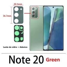 Lente Vidro Camera Traseira Galaxy Note 20 - Green (verde)