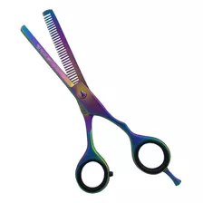 Tesoura Dentada De Corte Profissional Cabelo Barbeiro 