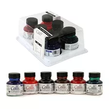 Tintas Daler Rowney Calli Set 6 Colores X 29.5ml 