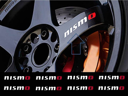 Stickers Nismo Para Rines De Autos Y Camionetas Nissan Gtr Foto 3