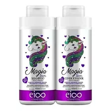 Kit Eico Magia Shampoo + Condicionador 450ml Hipoalergênica