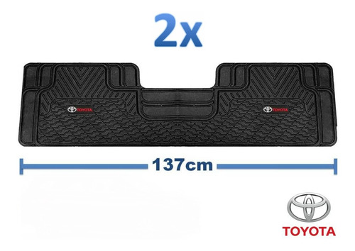 Tapetes 3 Filas Logo Toyota + Cajuela Sienna 2021 2022 2023 Foto 5